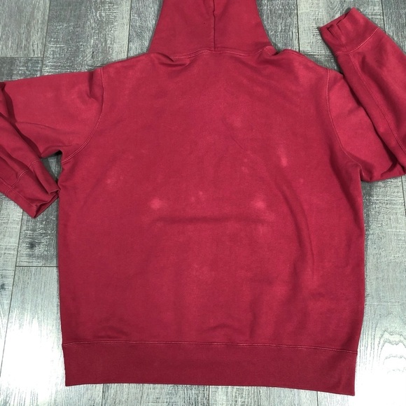 UNIQLO x LOONEY TUNES WB Long Sleeve Sweat Pullover Red Hoodie‎ Size XL - Picture 4 of 10